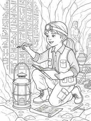 Classic Coloring Book - B&W