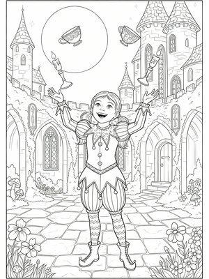 Classic Coloring Book - B&W