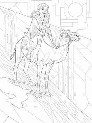 Cubist Painting - B&W