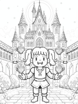 Pixel Art - B&W