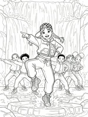 Classic Coloring Book - B&W