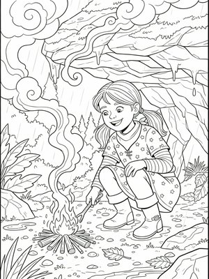 Classic Coloring Book - B&W