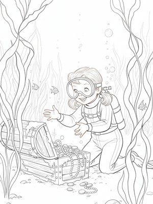 Vintage Storybook - B&W