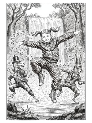 Victorian Illustration - B&W