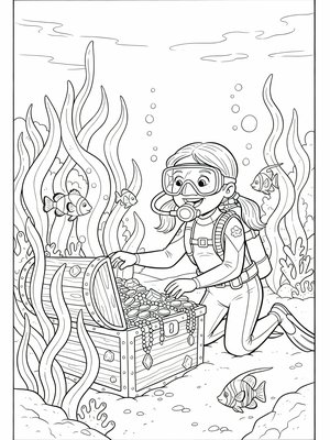 Classic Coloring Book - B&W