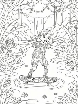 Classic Coloring Book - B&W