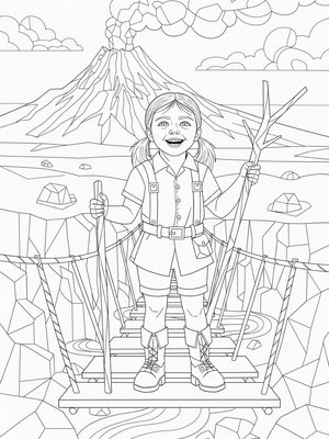 Cubist Painting - B&W