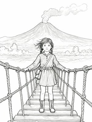 Impressionist Painting - B&W