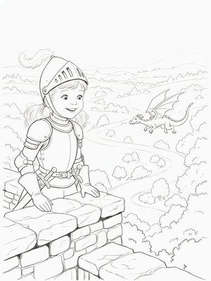 Vintage Storybook - B&W