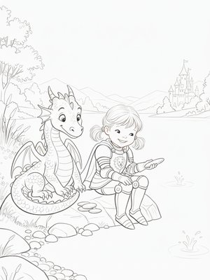 Vintage Storybook - B&W