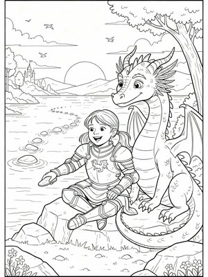 Classic Coloring Book - B&W