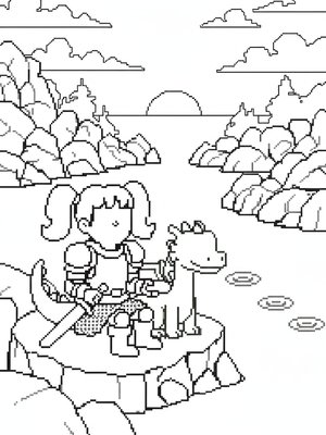 Pixel Art - B&W