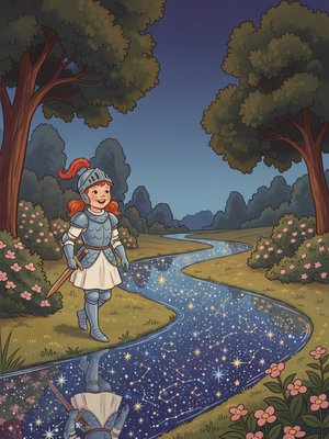 Knight's Quest Through an Enchanted Forest