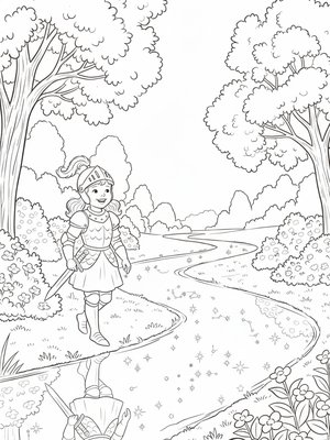 Vintage Storybook - B&W