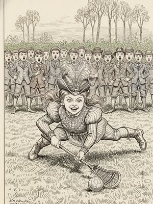 Victorian Illustration - B&W