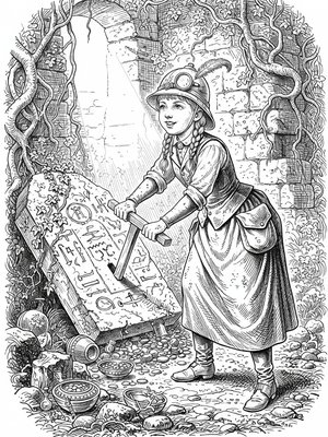 Victorian Illustration - B&W