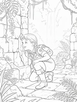 Vintage Storybook - B&W