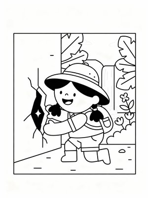 Preschool Simple - B&W