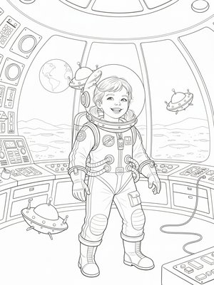 Vintage Storybook - B&W