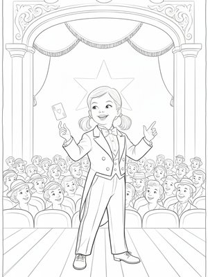 Vintage Storybook - B&W