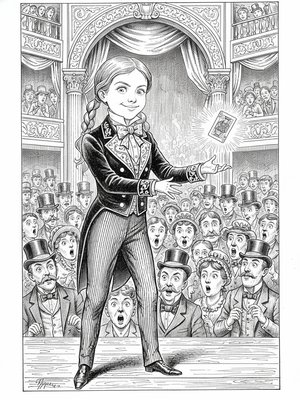 Victorian Illustration - B&W