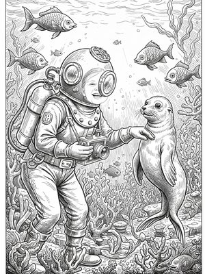 Victorian Illustration - B&W