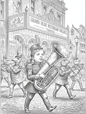 Victorian Illustration - B&W