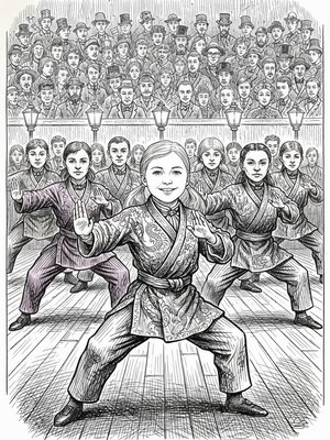 Victorian Illustration - B&W