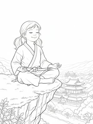 Vintage Storybook - B&W