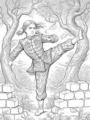 Victorian Illustration - B&W