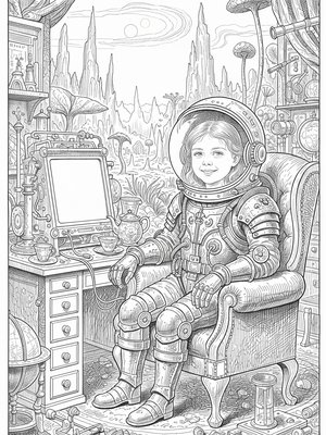 Victorian Illustration - B&W