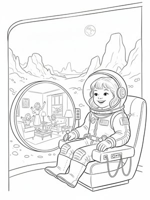 Vintage Storybook - B&W