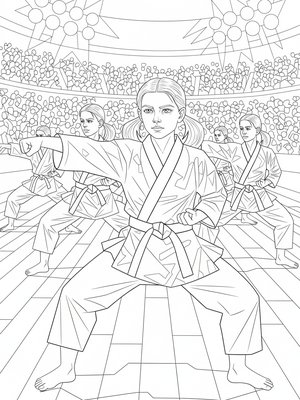 Cubist Painting - B&W