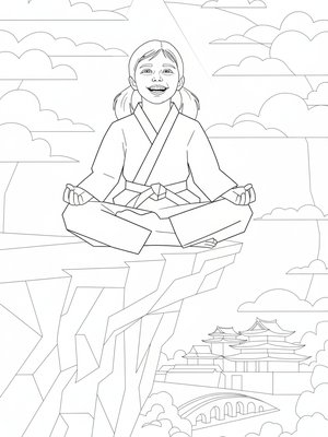 Cubist Painting - B&W