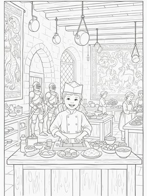 Vintage Storybook - B&W