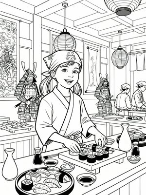 Classic Coloring Book - B&W