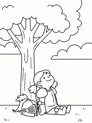 Preschool Simple - B&W