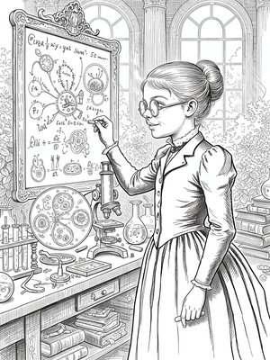 Victorian Illustration - B&W