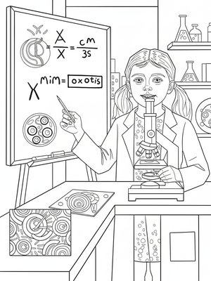 Cubist Painting - B&W