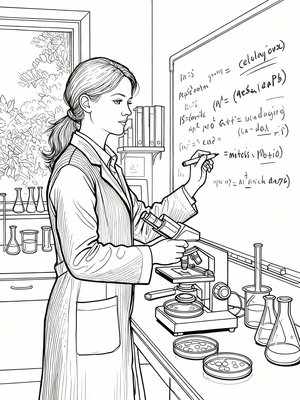 Impressionist Painting - B&W