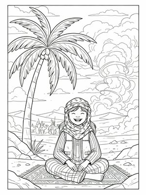 Classic Coloring Book - B&W