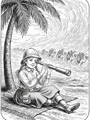 Victorian Illustration - B&W