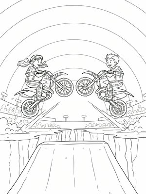 Classic Coloring Book - B&W