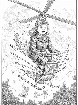 Victorian Illustration - B&W