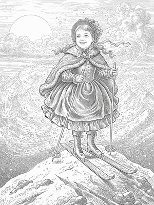 Victorian Illustration - B&W