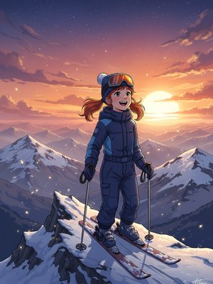 Kate's Sunset Slopes 🌄