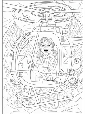 Cubist Painting - B&W