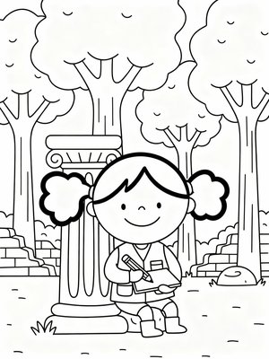 Preschool Simple - B&W