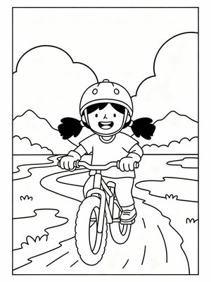 Preschool Simple - B&W