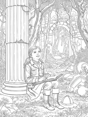 Victorian Illustration - B&W